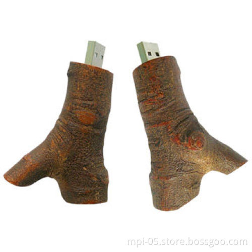 Simulation Tree-shaped Popular Wooden USB Flash Drive Memory